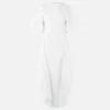 Abito in maglia Mistral Abito drappeggiato a maniche corte Abito in maglia Mistral Abito drappeggiato a maniche corte