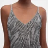 Abito mini in maglia Zebra Abito mini in jacquard Zebra