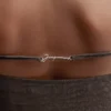 Abito Notte Abito con logo charm Abito Notte Abito con logo charm
