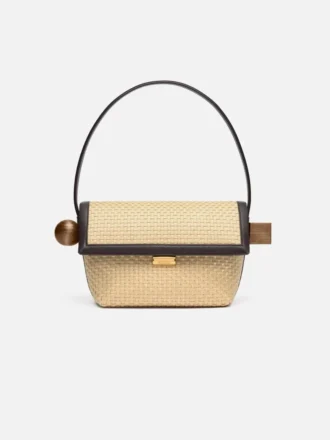 Borsa a tracolla con patta Rond Carré