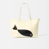 Borsa tote in morbida pelle Marino Borsa tote in morbida pelle Marino