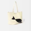 Borsa tote in morbida pelle Marino Borsa tote in morbida pelle Marino
