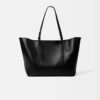 Borsa tote in morbida pelle Marino Borsa tote in morbida pelle Marino
