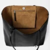Borsa tote in morbida pelle Marino Borsa tote in morbida pelle Marino
