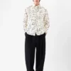 Camicia a maniche lunghe Simon Camicia con stampa fogliame Camicia a maniche lunghe Simon Camicia con stampa fogliame