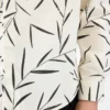 Camicia a maniche lunghe Simon Camicia con stampa fogliame Camicia a maniche lunghe Simon Camicia con stampa fogliame