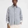 Camicia Boulanger Sopracamicia in denim a sbuffo Camicia Boulanger Sopracamicia in denim a sbuffo