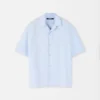 Camicia Fonccio Camicia da bowling con firma ricamata Camicia Fonccio Camicia da bowling con firma ricamata