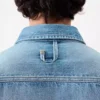 Camicia in denim Simon de-Nîmes Camicia in denim dritta Camicia in denim Simon de-Nîmes Camicia in denim dritta