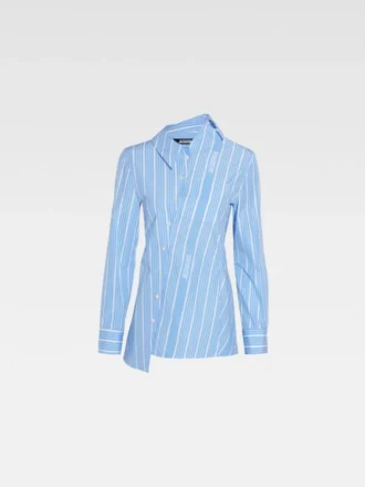 Camicia Pablo Camicia asimmetrica a righe