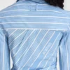 Camicia Pablo Camicia asimmetrica a righe Camicia Pablo Camicia asimmetrica a righe