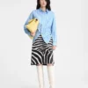 Camicia Simon Camicia jacquard a righe Camicia Simon Camicia jacquard a righe