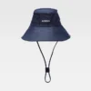 Cappello a secchiello in denim de-Nîmes Cappello a secchiello cucito Cappello a secchiello in denim de-Nîmes Cappello a secchiello cucito