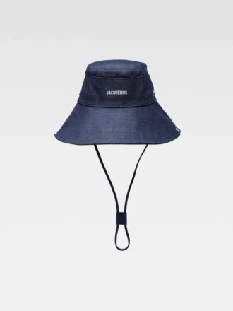 Cappello a secchiello in denim de-Nîmes Cappello a secchiello cucito