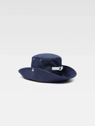 Cappello a secchiello in denim de-Nîmes Cappello a secchiello cucito