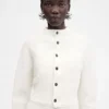 Cardigan Scala Cardigan con collo alto