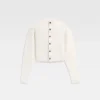 Cardigan Scala Cardigan con collo alto