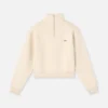 Felpa con collo alto e zip Gros Grain Felpa con zip