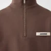 Felpa con collo alto e zip Gros Grain Felpa con zip Felpa con collo alto e zip Gros Grain Felpa con zip