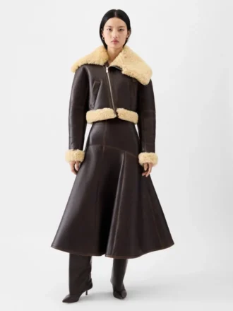 Giacca Aviator Giacca aviator asimmetrica
