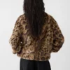 Giacca Fernando Giacca in finto leopardo