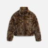 Giacca Fernando Giacca in finto leopardo