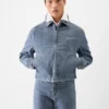 Giacca in denim Canevas de-Nîmes Giacca in denim con zip Giacca in denim Canevas de-Nîmes Giacca in denim con zip