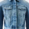 Giacca in denim Ovalo de-Nîmes Giacca in denim curvo Giacca in denim Ovalo de-Nîmes Giacca in denim curvo