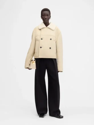 Giacca Mojave Giacca doppiopetto in shearling