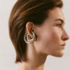 Gioielli per le orecchie Trio di ear cuff geometrici Gioielli per le orecchie Trio di ear cuff geometrici