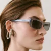 Gli occhiali da sole Capri Occhiali da sole rettangolari cat-eye
