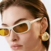 Gli occhiali da sole Capri Occhiali da sole rettangolari cat-eye