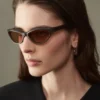 Gli occhiali da sole Curvo Occhiali da sole ovali cat-eye