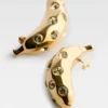 Gli orecchini Bananes Orecchini a forma di banana