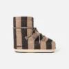 Gli stivali Icon Low a righe di Jacquemus – in collaborazione con Moon Boot