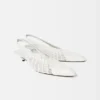 Il basso Cubisto Banane Slingback intrecciato banana