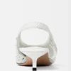 Il basso Cubisto Banane Slingback intrecciato banana