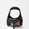 Il basso Cubisto Banane Slingback intrecciato banana