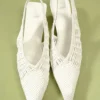 Il basso Cubisto Banane Slingback intrecciato banana