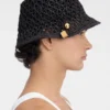 Il cappello a secchiello Spiaggia Cappello a secchiello con charm in rafia