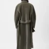 Il cappotto Curvo da uomo Cappotto morbido