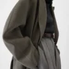 Il cappotto Curvo da uomo Cappotto morbido