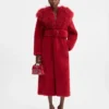 Il cappotto lungo Pilou Cappotto lungo in shearling Il cappotto lungo Pilou Cappotto lungo in shearling