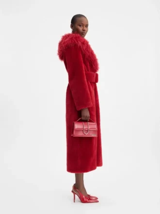 Il cappotto lungo Pilou Cappotto lungo in shearling