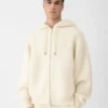 Il cardigan con zip Nuvola Cardigan con zip in mohair