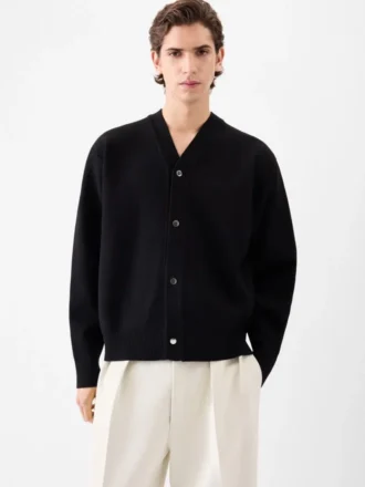 Il cardigan Doppio Cardigan arrotondato