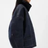 Il cardigan in denim de-Nîmes Cardigan in denim Il cardigan in denim de-Nîmes Cardigan in denim
