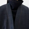 Il cardigan in denim de-Nîmes Cardigan in denim Il cardigan in denim de-Nîmes Cardigan in denim