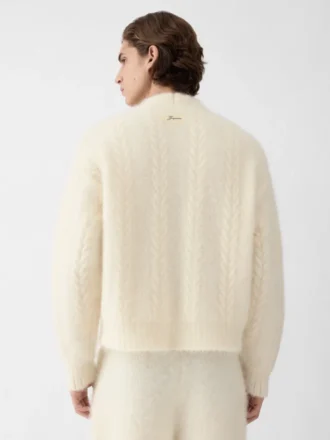 Il cardigan Nuvola Cardigan con bottoni in mohair