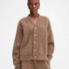 Il cardigan Nuvola Cardigan con bottoni in mohair
